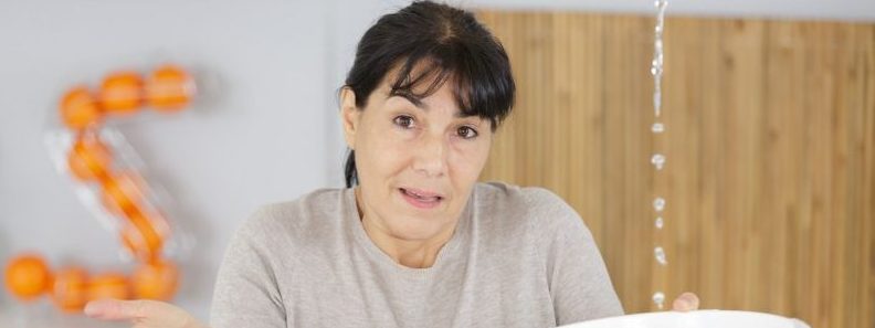 lady with leaking roof