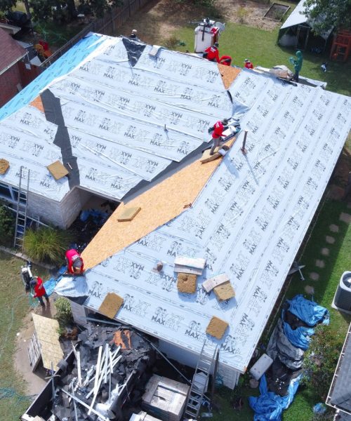 roof repair for residence